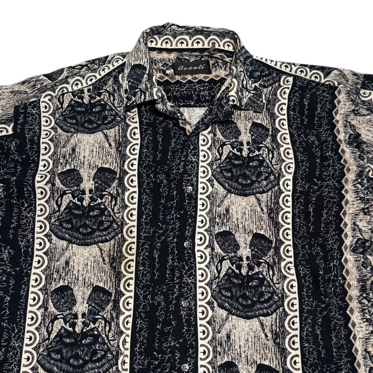 Other Avanti Patterned Hawaiian Button Up Casual Shirt Men's Large Size US XL / EU 56 / 4 - 2 Thumbnail