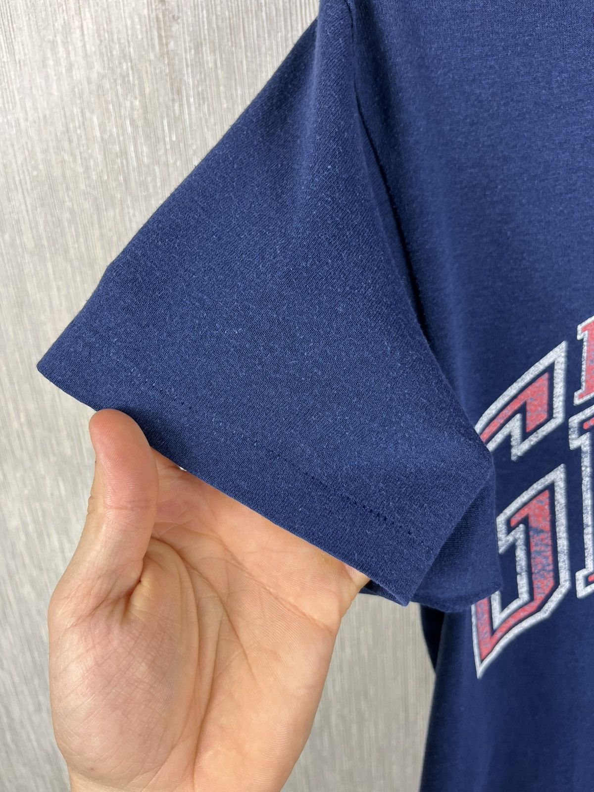 Logo 7 Vintage Logo7 New York Giants navy single stitch t-shirt tee Size US L / EU 52-54 / 3 - 15 Thumbnail