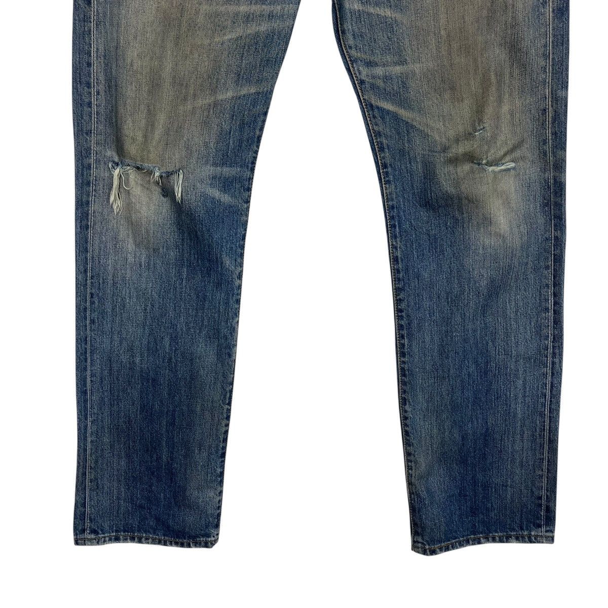 Levi's Vintage Y2k Levis Distressed Denim Size US 34 / EU 50 - 5 Thumbnail