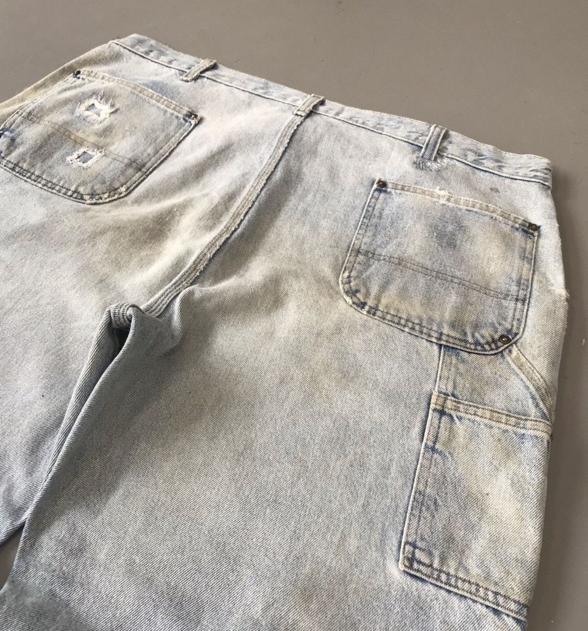Carhartt Vintage carhartt b136 dst double knee denim Size US 43 - 5 Thumbnail
