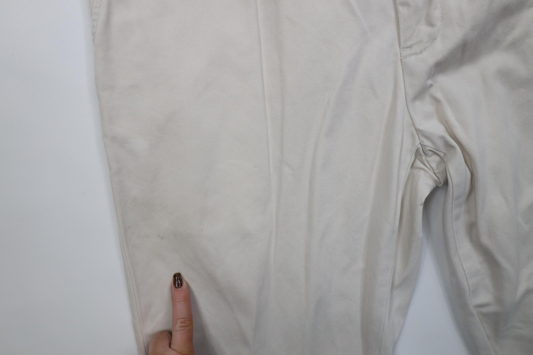 Polo Ralph Lauren Vintage 90s Ralph Lauren Wide Leg Chino Pants Stone Cotton Size US 38 / EU 54 - 6 Thumbnail