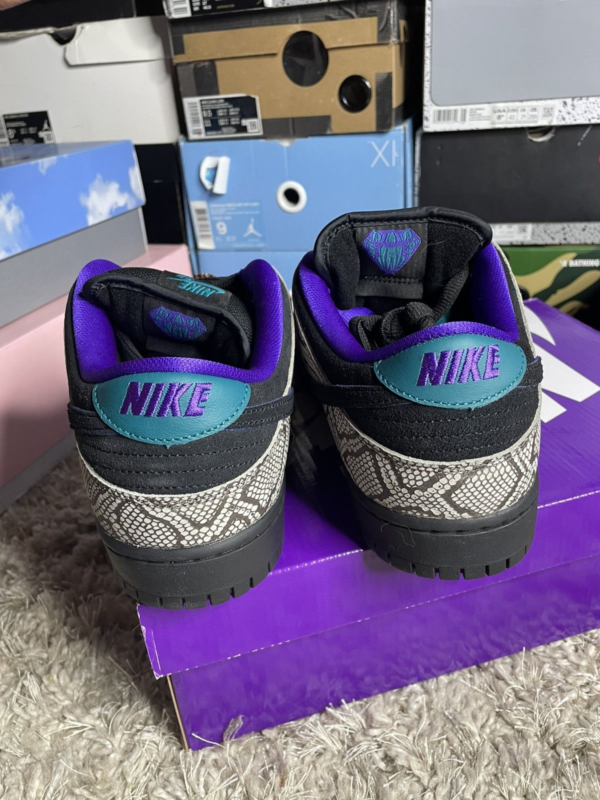 Nike SB Deshawn Jordan x Nike Dunk Low Sb Copperhead Size US 10.5 / EU 43-44 - 6 Thumbnail