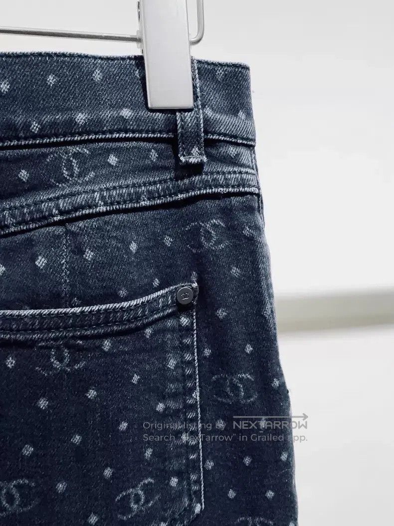 Chanel Chanel 23P full-print double-c jeans Size 25" / US 0 / IT 36 - 5 Thumbnail