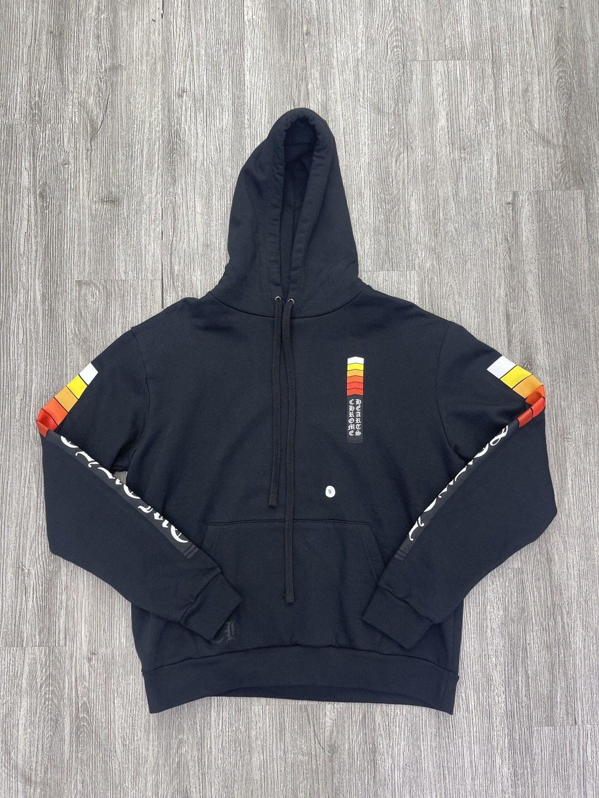 Chrome Hearts Chrome Hearts Racing stripe hoodie black Size US S / EU 44-46 / 1 - 1 Thumbnail