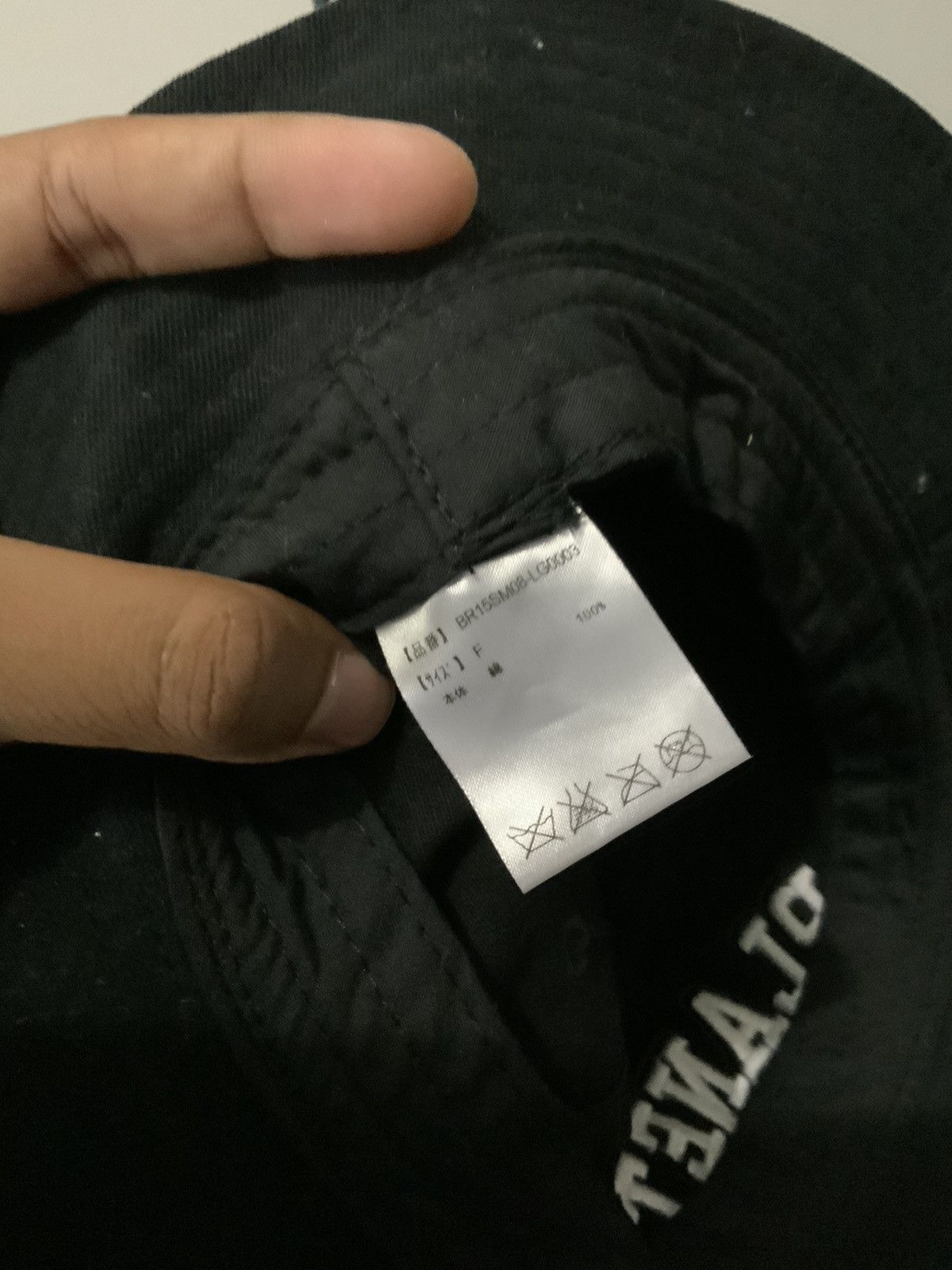 If Six Was Nine Planet Spellout Black Hat Size ONE SIZE - 10 Thumbnail