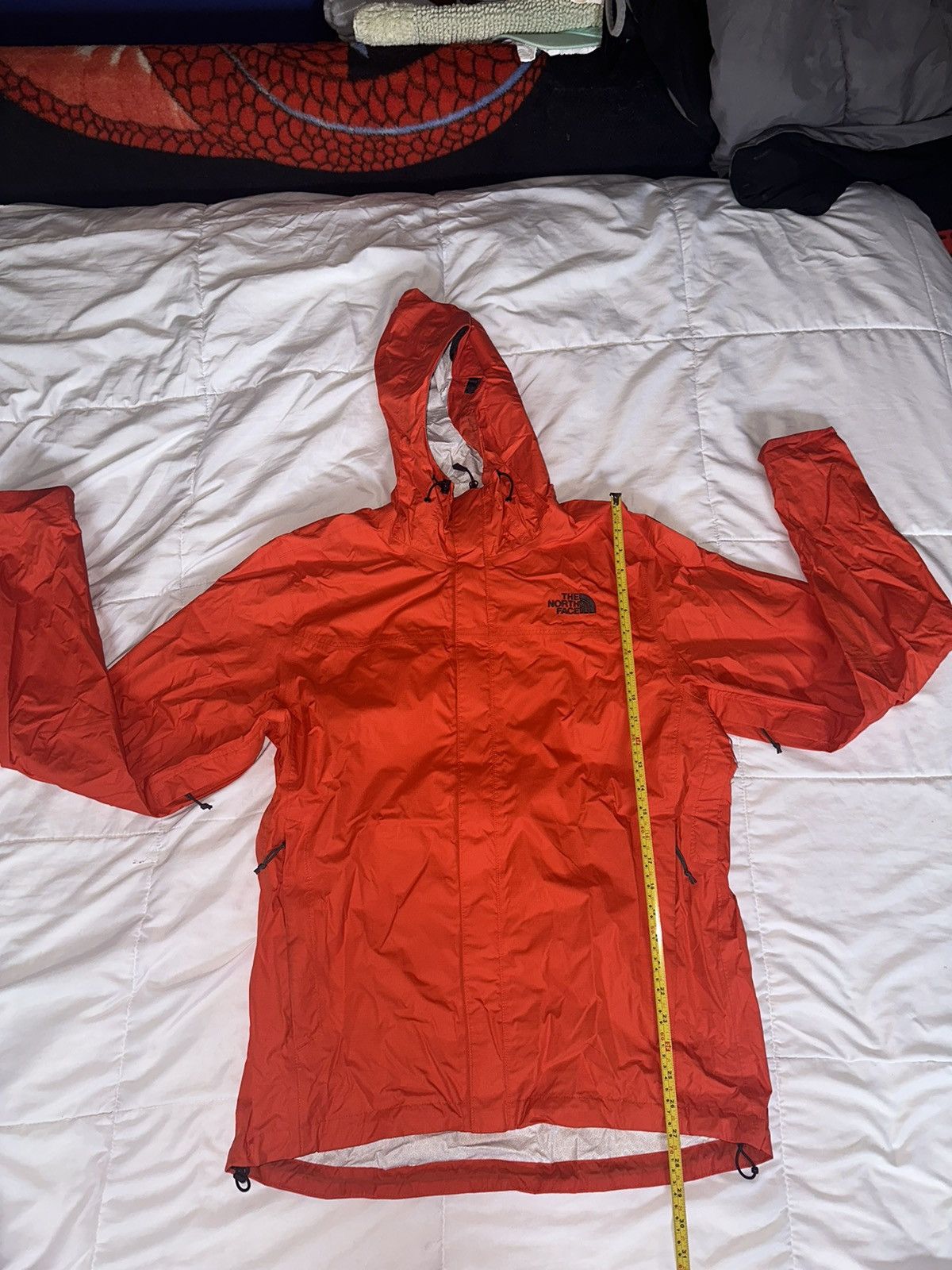 image of The North Face Wind Breaker in Orange, Men's (Size Medium)