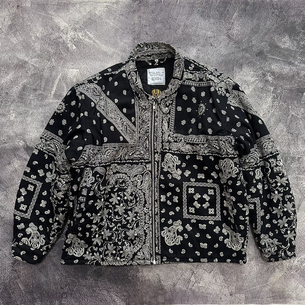 Other Project black paisley jacket streetwear Size US M / EU 48-50 / 2 - 1 Thumbnail