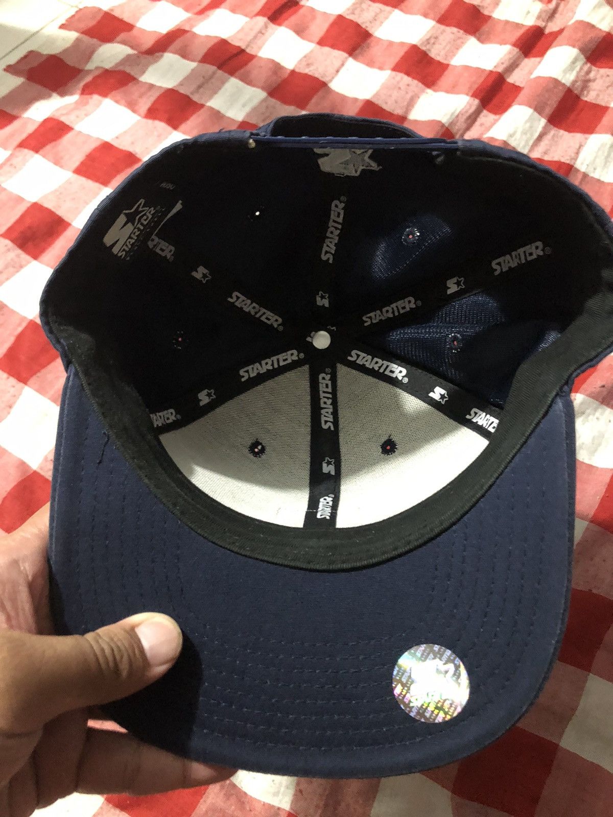 Carhartt Wip × Starter 🔥RARE ITEM🔥 CARHARTT x STARTER SNAPBACK NAVY Size ONE SIZE - 6 Thumbnail