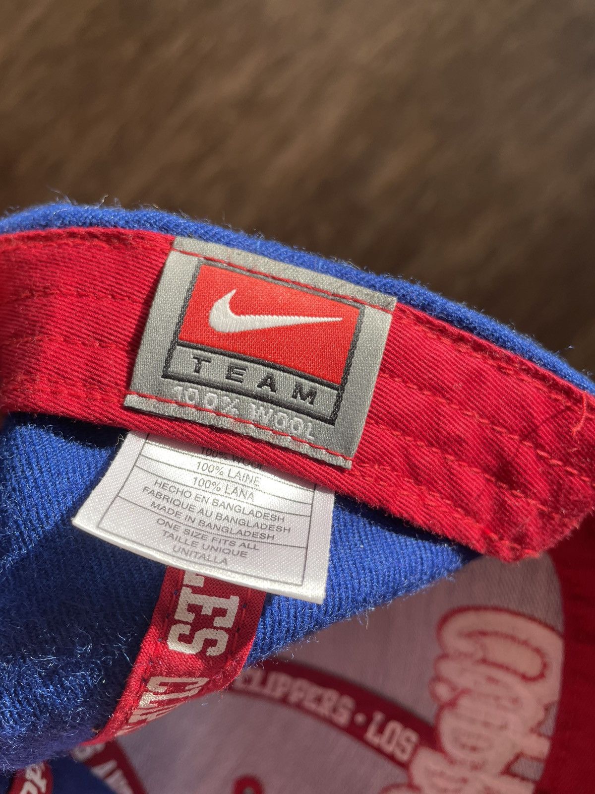 Nike × Vintage Vintage Nike Clippers Velcro Strapback Size ONE SIZE - 6 Thumbnail
