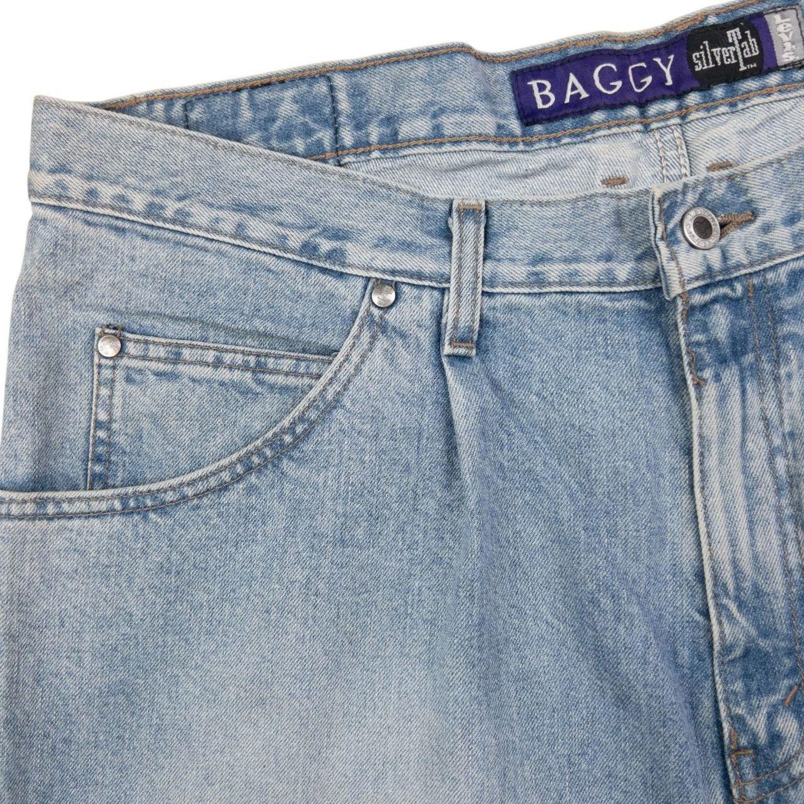Levi's Vintage Levi's Silver Tab Baggy Denim Jeans Size W40 Size US 40 / EU 56 - 5 Thumbnail