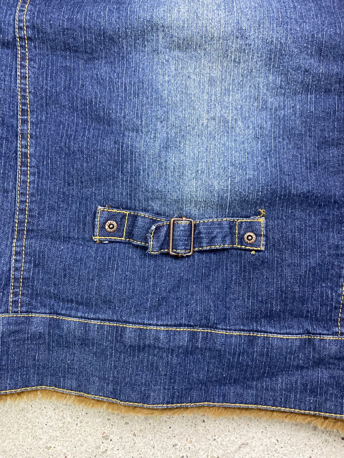 Abercrombie & Fitch Abercrombie & fitch denim jeans jacket fux fur vintage Size M / US 6-8 / IT 42-44 - 10 Thumbnail