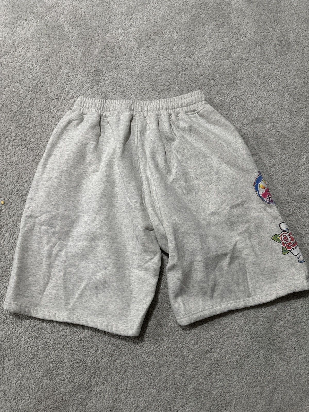 Other Righteous Grey Jesus Shorts Size US 32 / EU 48 - 2 Thumbnail