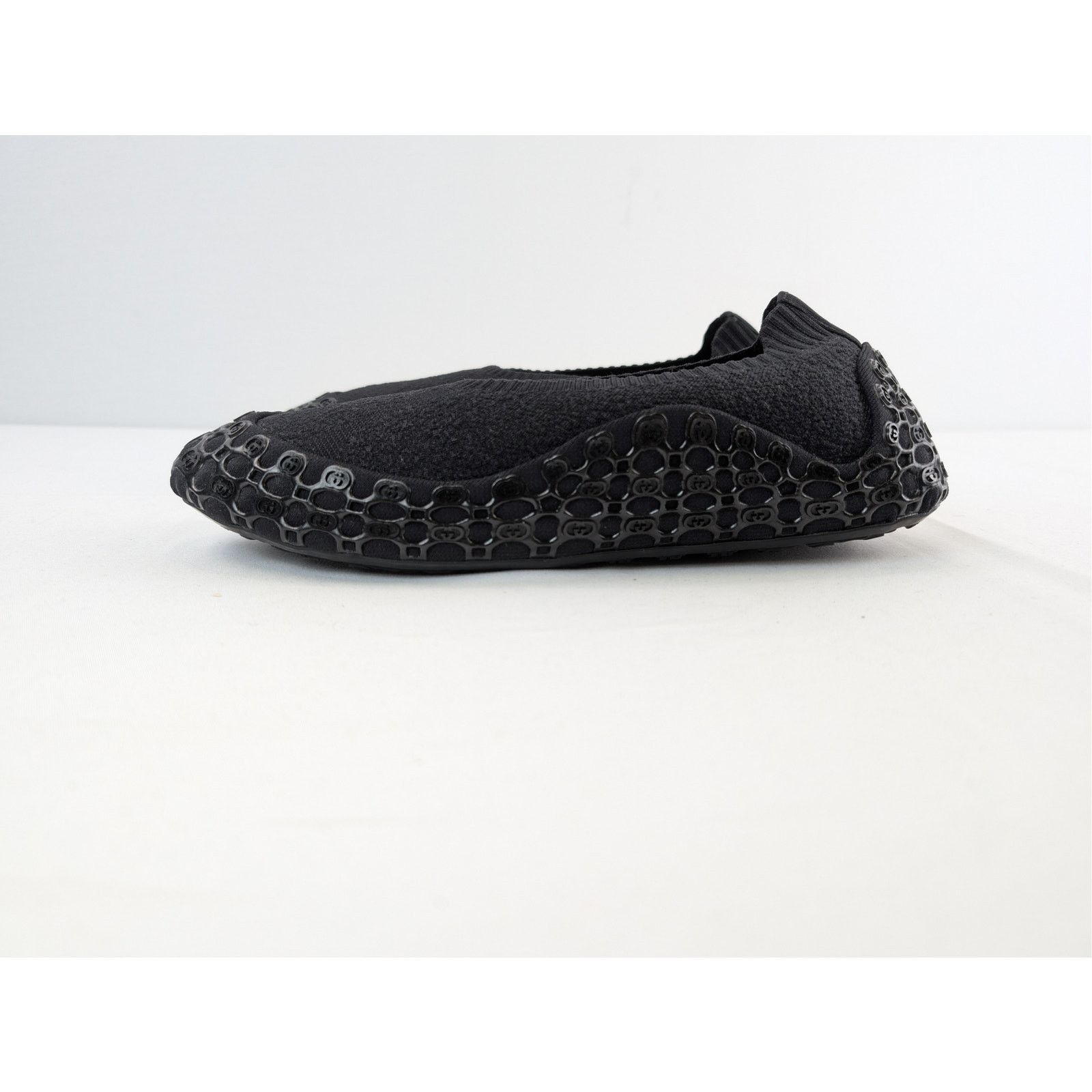 Gucci o1rshd1 Elastic Fabric slip-ons Shoes in Black Size US 10 / EU 43 - 10 Thumbnail