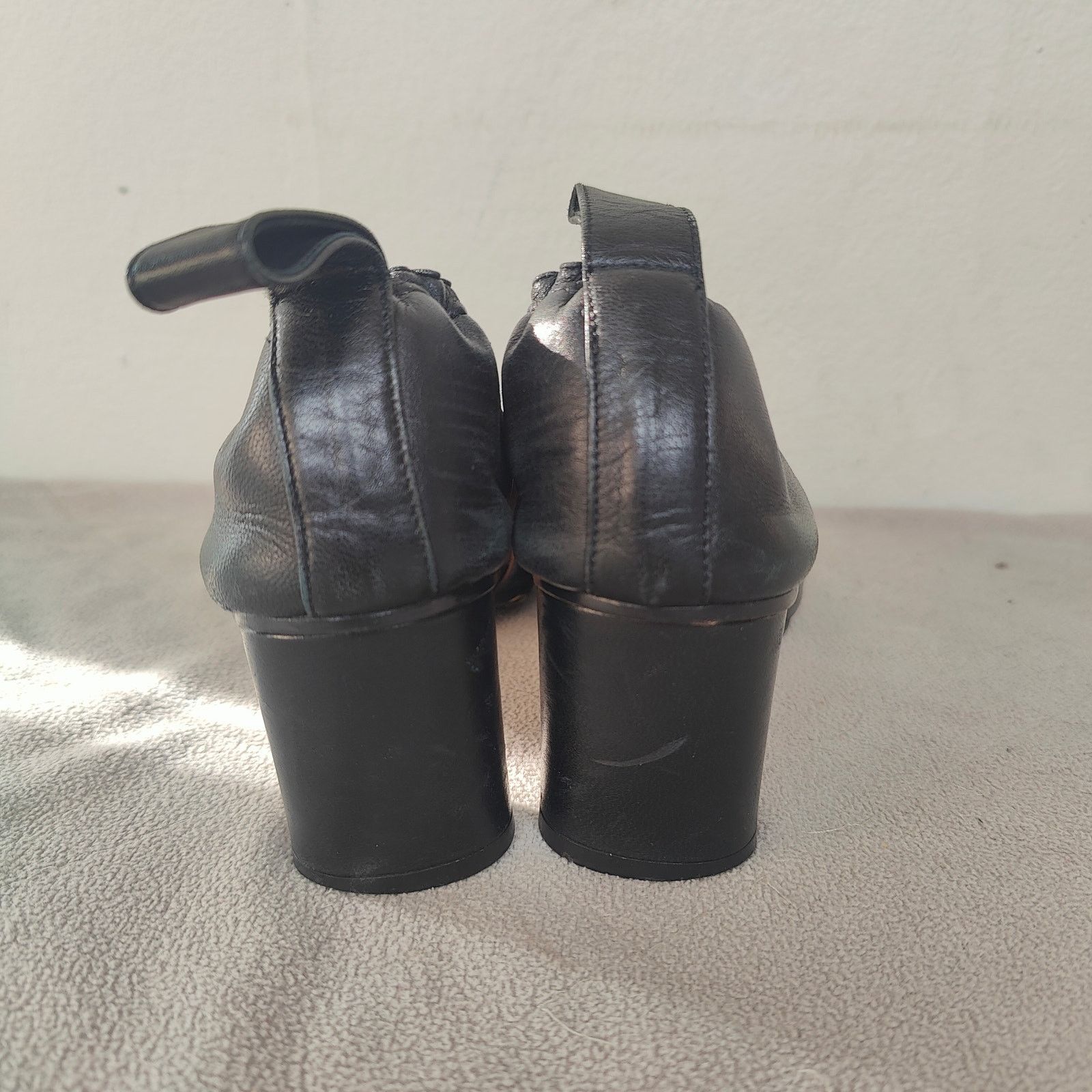 Other Gray Matters Yune Ho Cut Out Heels Womens 7 37 Black Size US 7 / IT 37 - 7 Thumbnail