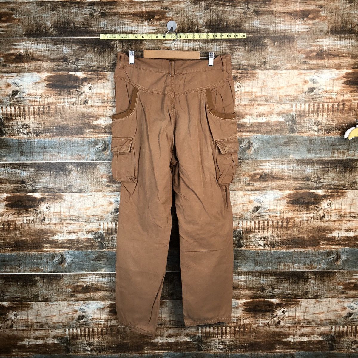 Japanese Brand Freaks Pink Cargo utility tactical Multipocket Pants #A1429 Size US 32 / EU 48 - 15 Thumbnail