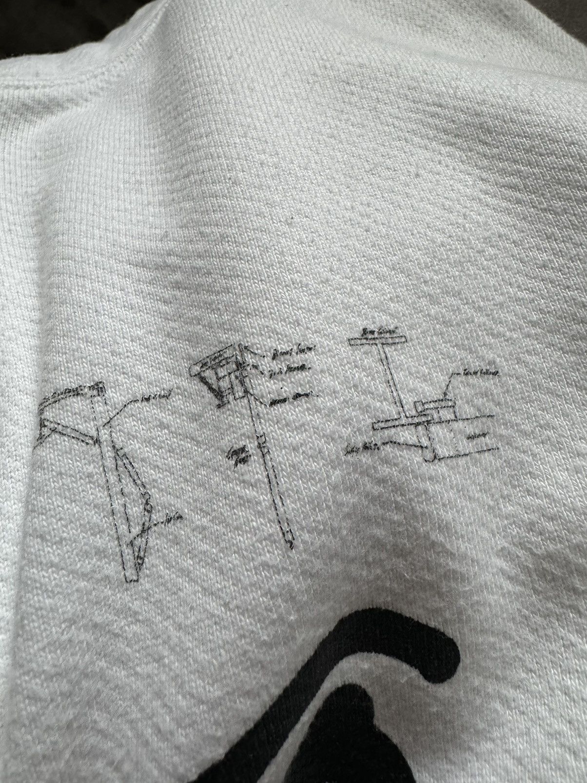 Off-White OFF-WHITE hoodie STUDY real tape measurements in photos Size US S / EU 44-46 / 1 - 17 Thumbnail