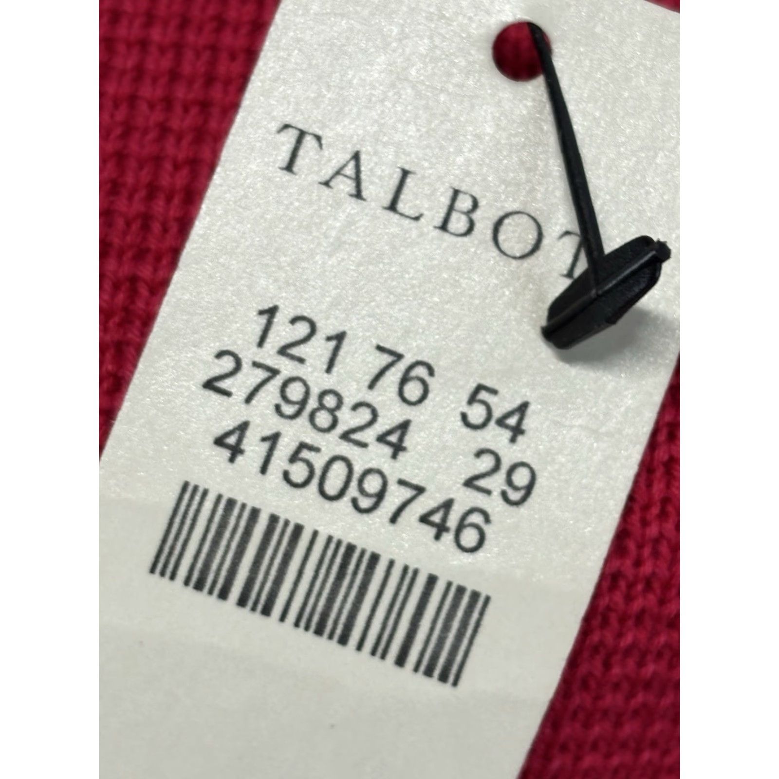 Talbots Talbots Cardigan Sweater Jacket Women L Pink White Striped Knit Cotton Blend Regular Size L / US 10 / IT 46 - 8 Thumbnail