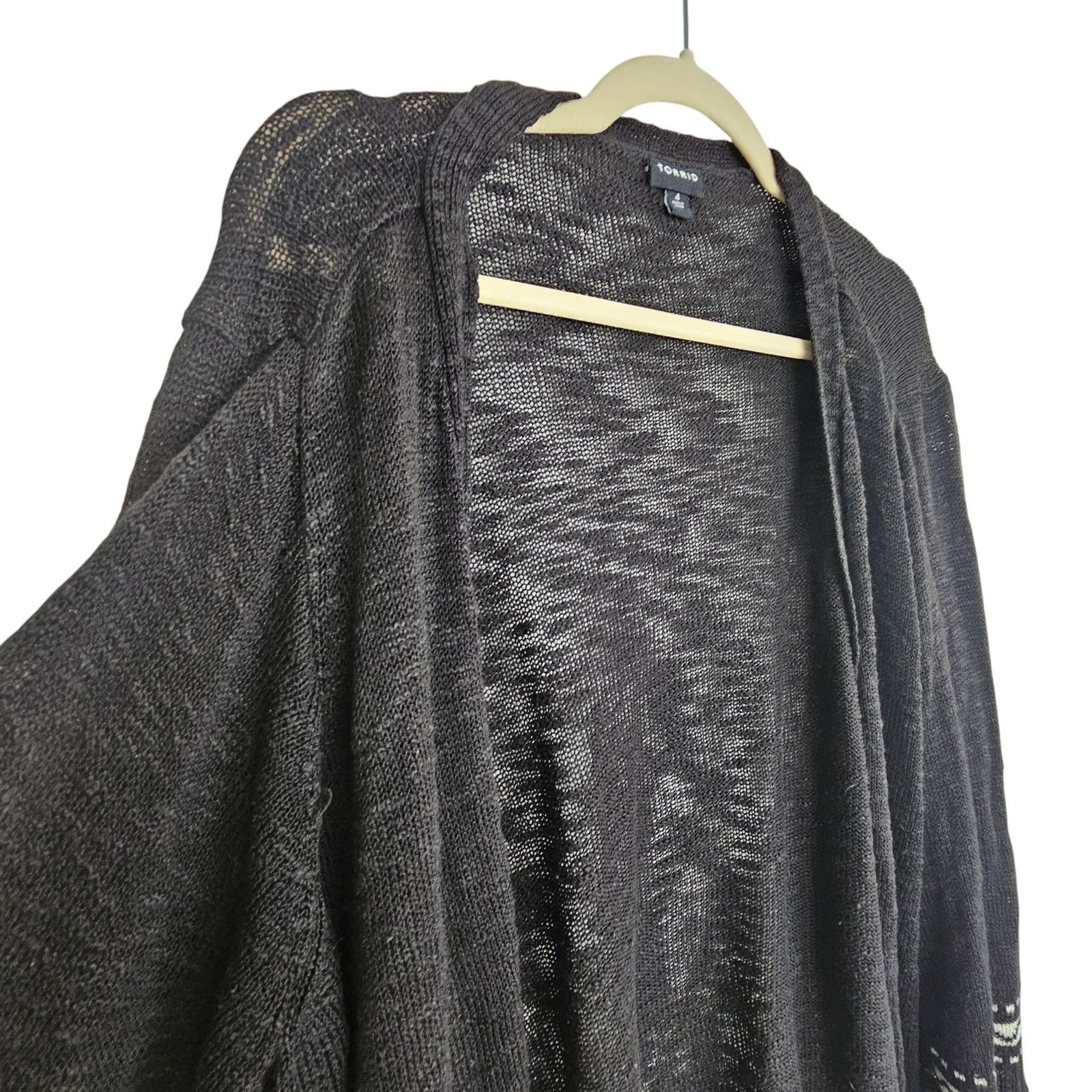 Torrid Torrid Women Slub Knit Cardigan Sweater Plus Sz 4X Layering Size 4XL / US 24-26 - 6 Thumbnail