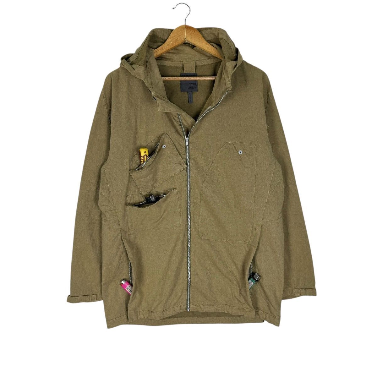Japanese Brand 🔥JNBY TACTICAL POCKET HOODIE JACKET Size US M / EU 48-50 / 2 - 1 Thumbnail