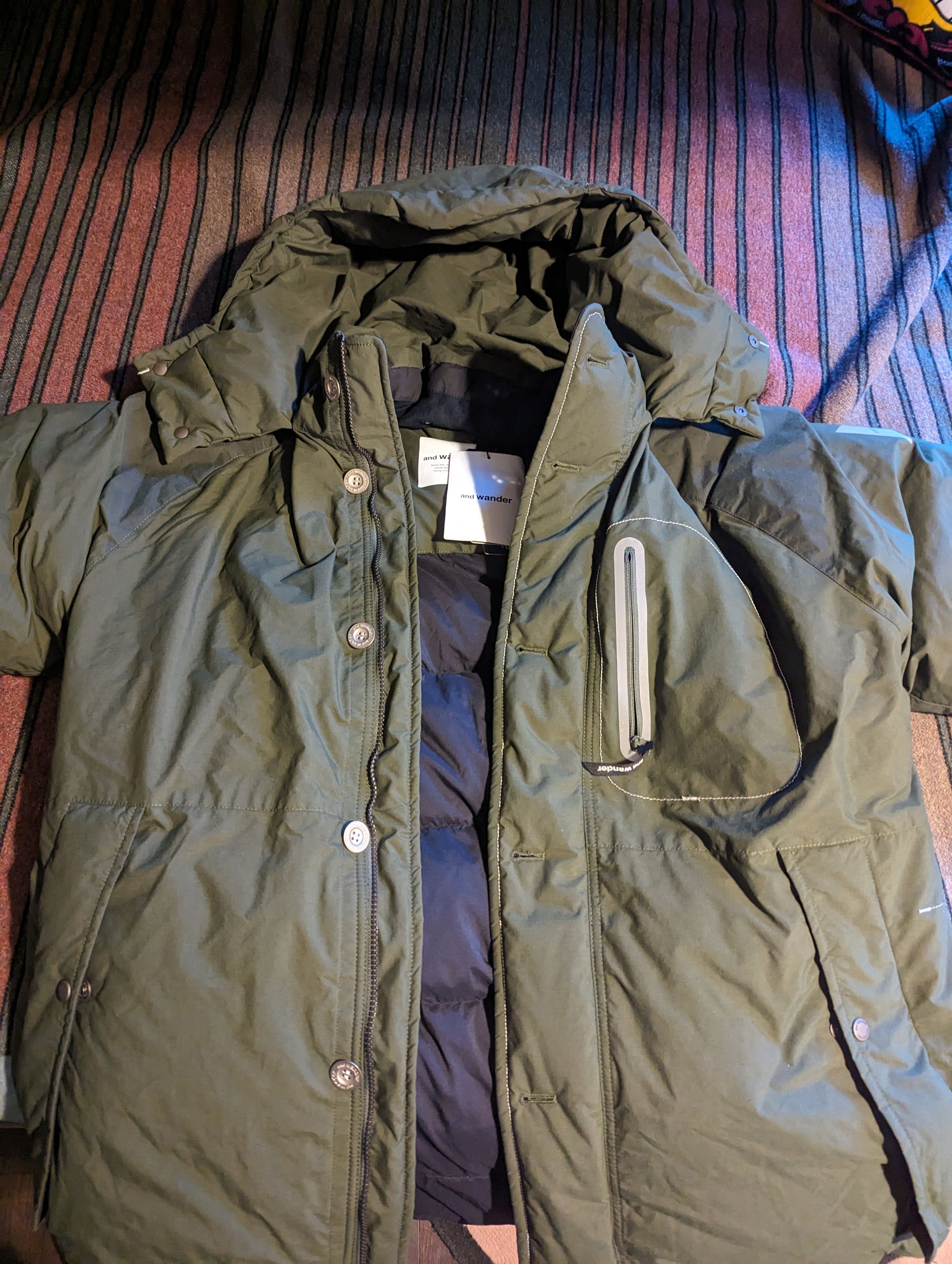 And Wander AND WANDER TOUGH DOWN JACKET | Grailed