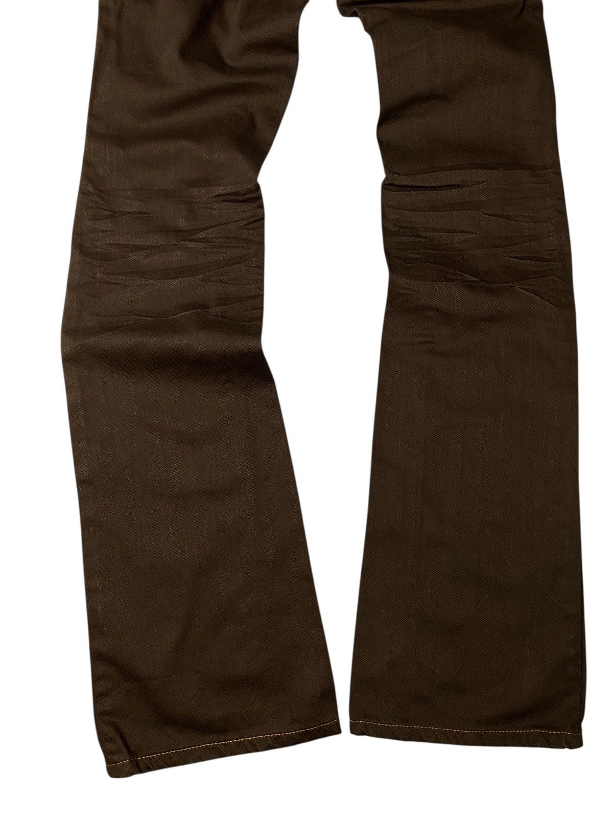 If Six Was Nine 2000's Modern Lovers Snakeskin Flared Jeans Size US 28 / EU 44 - 10 Thumbnail