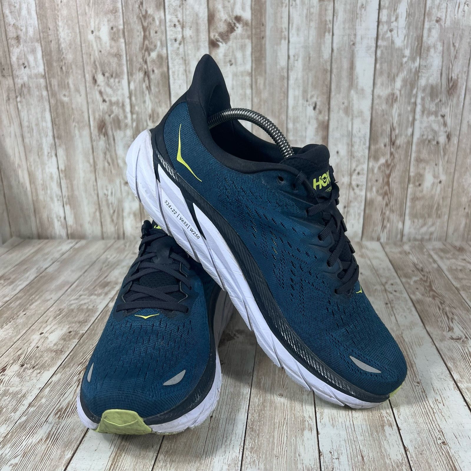 Hoka Hoka one one Clifton 8 Mens 10 blue Size US 10 / EU 43 - 6 Thumbnail