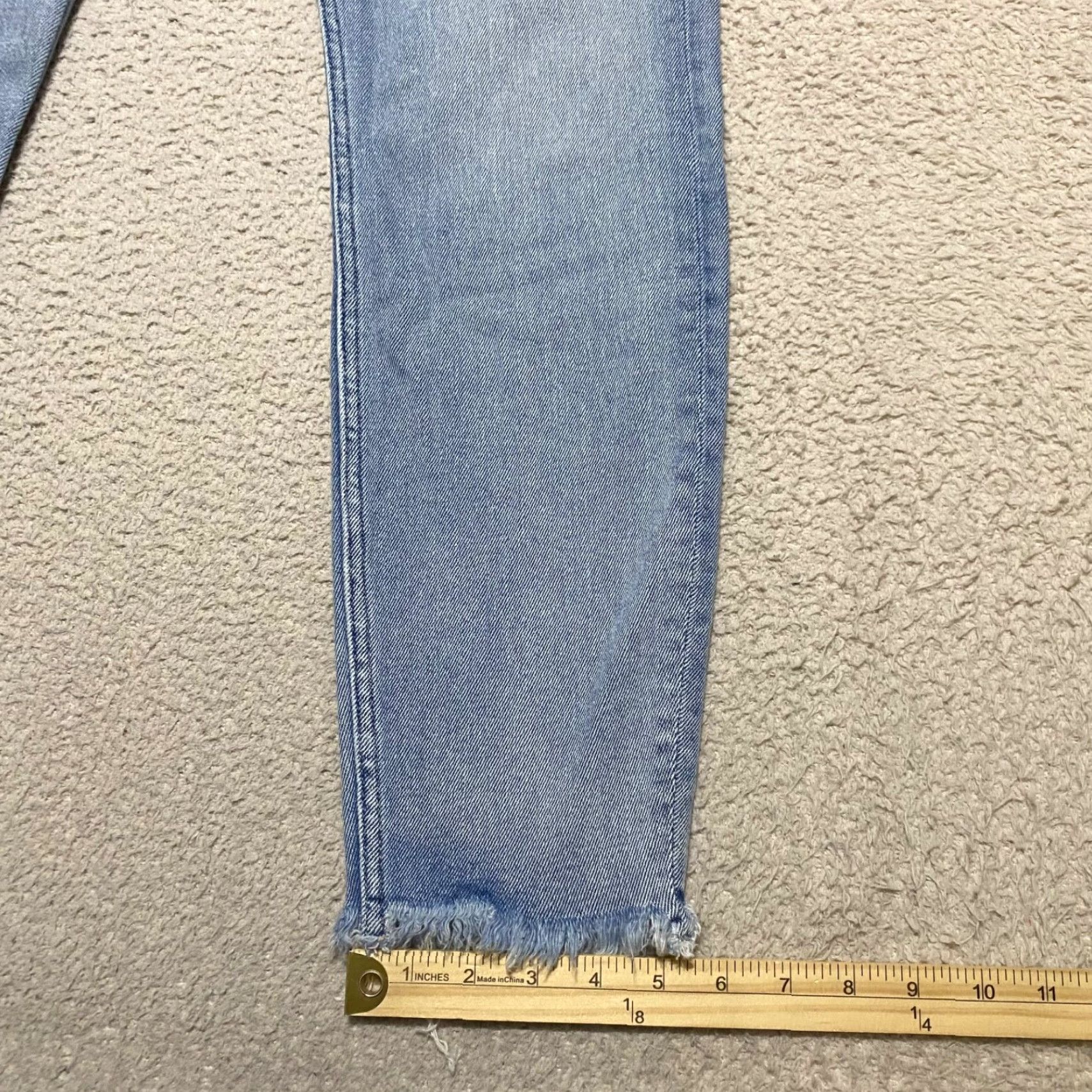 Silver Jeans Co. Silver Jeans Jeans Blue Denim Medium Wash Skinny 32x29 Womens Distressed Pockets Regular Size 24" / US 00 / IT 34 - 2 Thumbnail