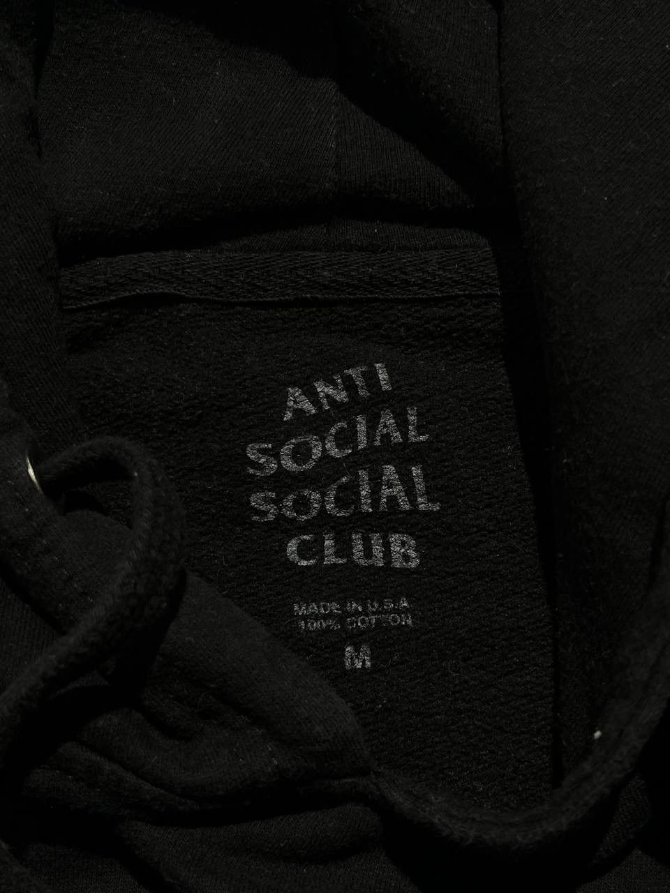 Anti Social Social Club Anti Social Social Club Camo Logo Black Hoodie Size US M / EU 48-50 / 2 - 7 Thumbnail