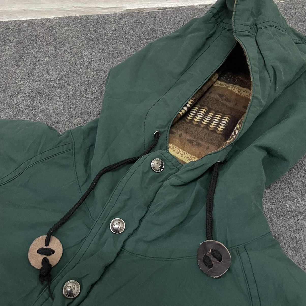 If Six Was Nine × Japanese Brand Nicole Grand Park Aztec Navajo Motive Reversible Parka Size US S / EU 44-46 / 1 - 8 Thumbnail
