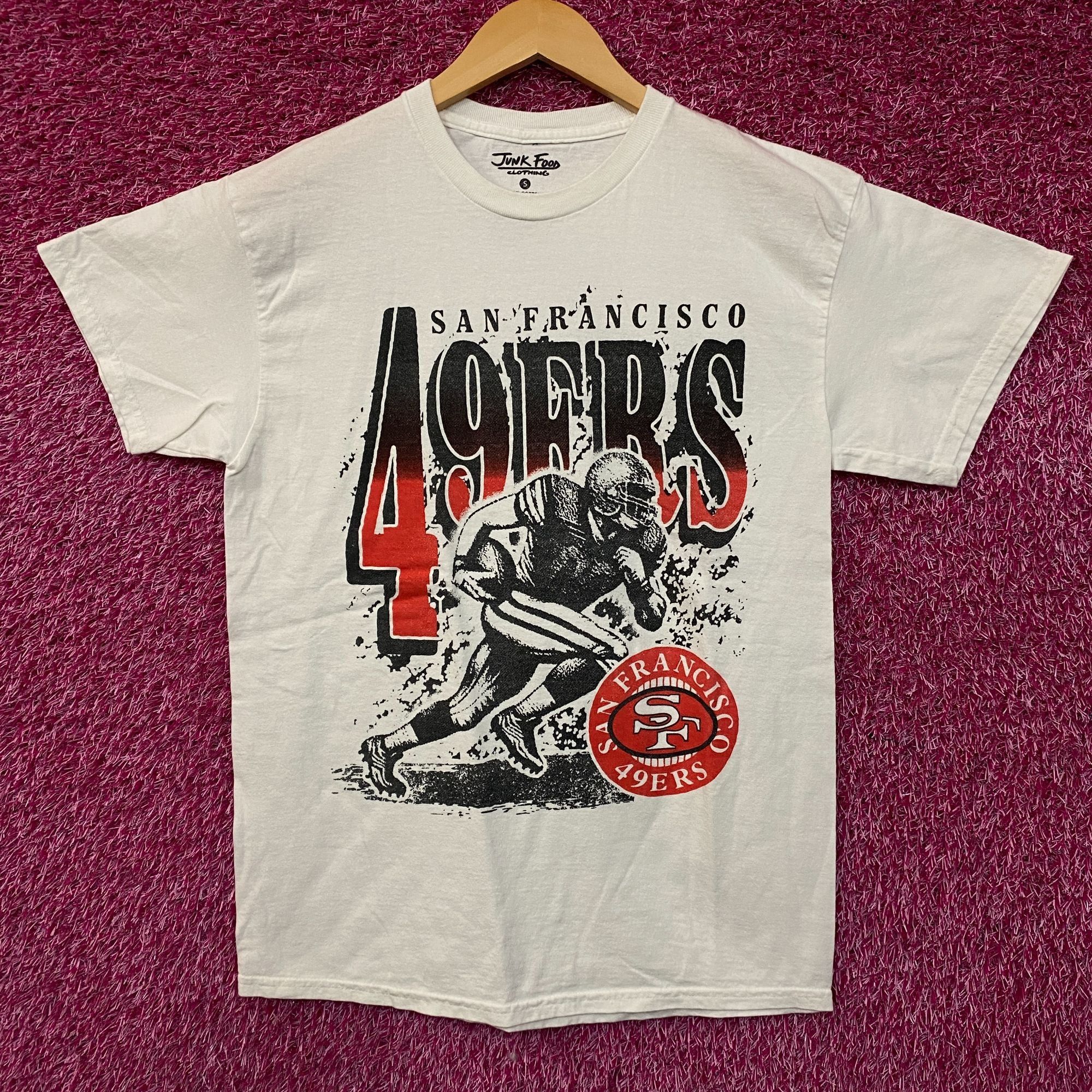 Junk Food Junk Food Clothing NFL San Francisco 49ers Rushing Flea Mark Size US S / EU 44-46 / 1 - 1 Thumbnail