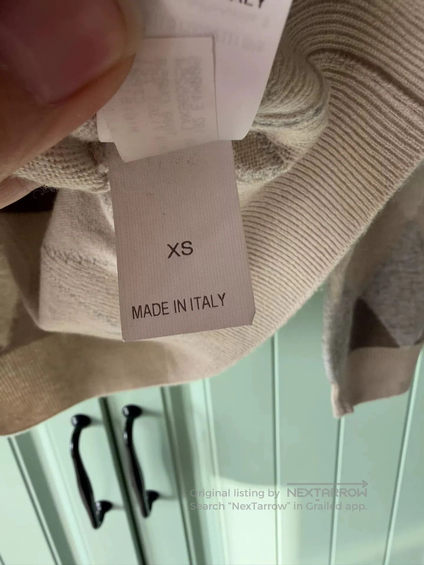 Brunello Cucinelli Brunello Cucinelli Argyle Cashmere Wool Sweater. Size XS / US 0-2 / IT 36-38 - 5 Thumbnail
