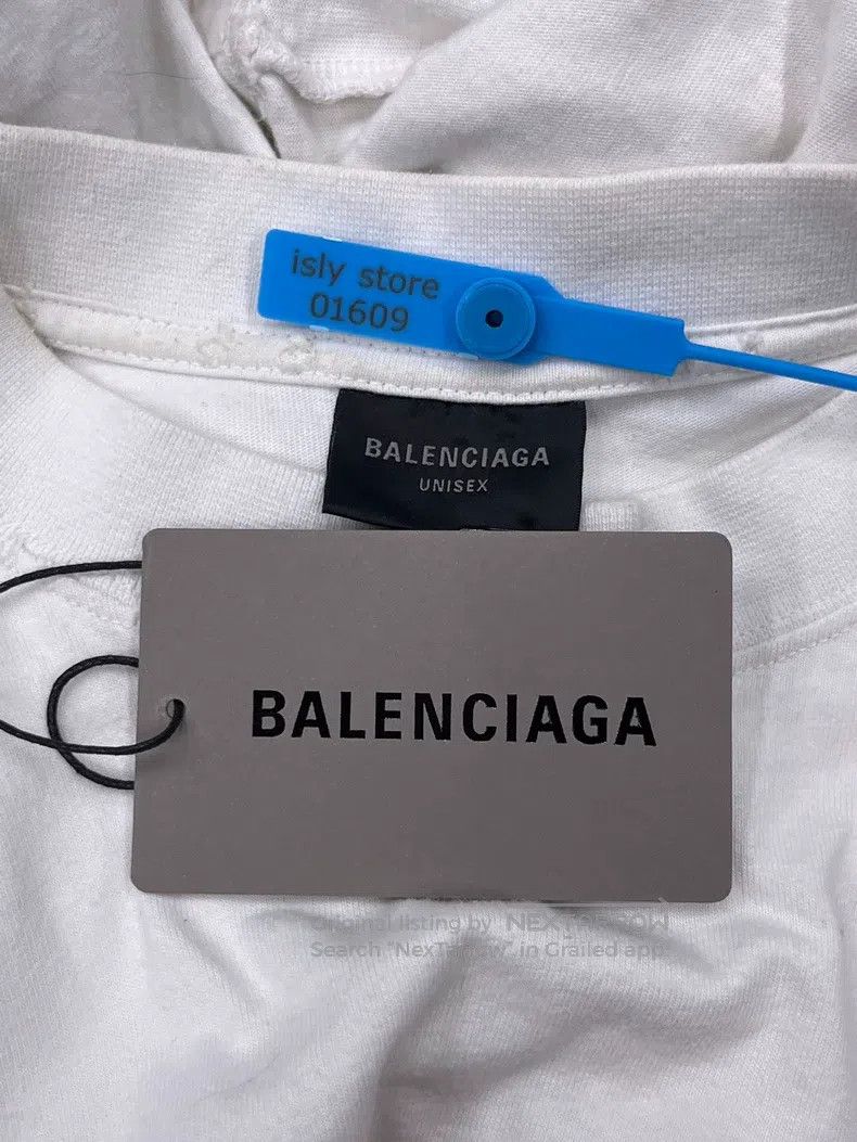 Balenciaga Balenciaga Logo letter pattern printed round neck short-sl Size US S / EU 44-46 / 1 - 4 Thumbnail
