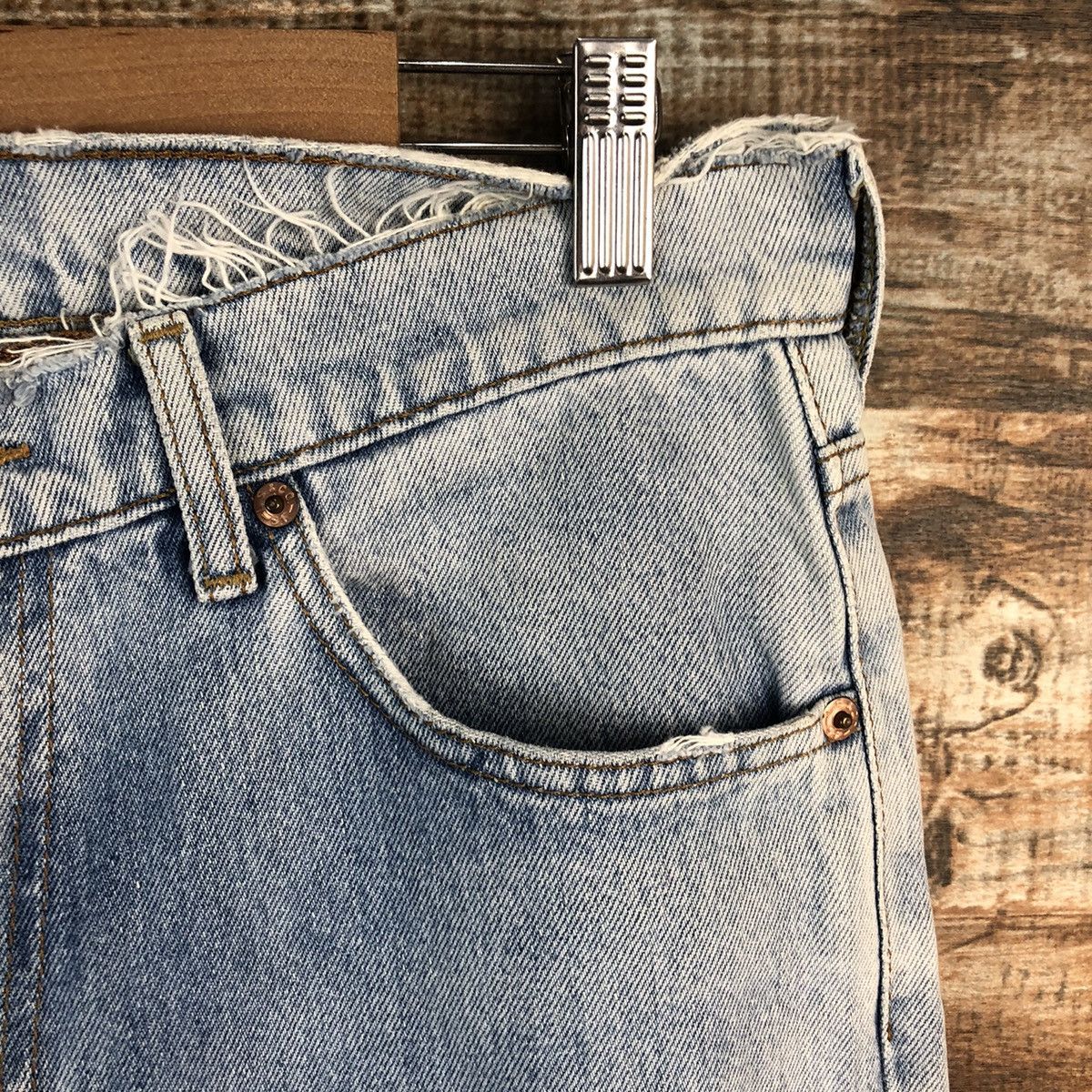 Levi's Levis 616 Blue Denim vintage Pants #A2607 Size US 33 - 8 Thumbnail