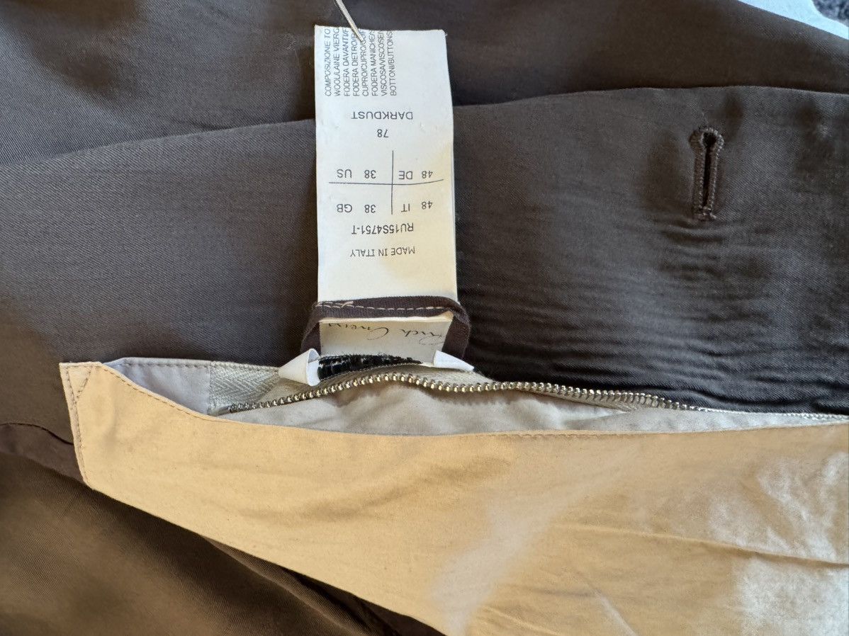 Rick Owens Rick Owens blazer in Dark Dust Size 48S - 10 Thumbnail