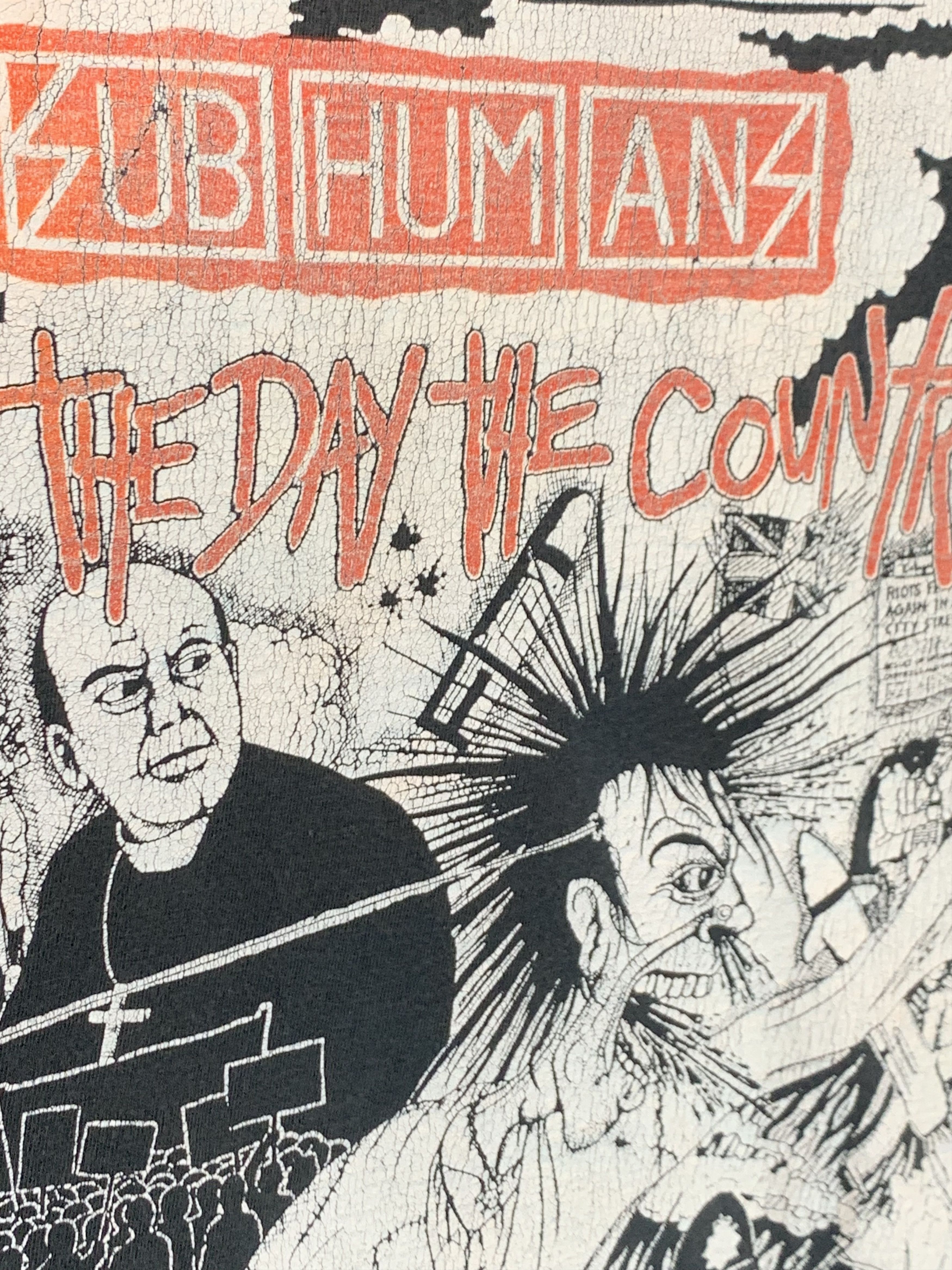 Band Tees *RARE* Vintage Subhumans The Day The Country Died Band Shirt Size US L / EU 52-54 / 3 - 3 Thumbnail