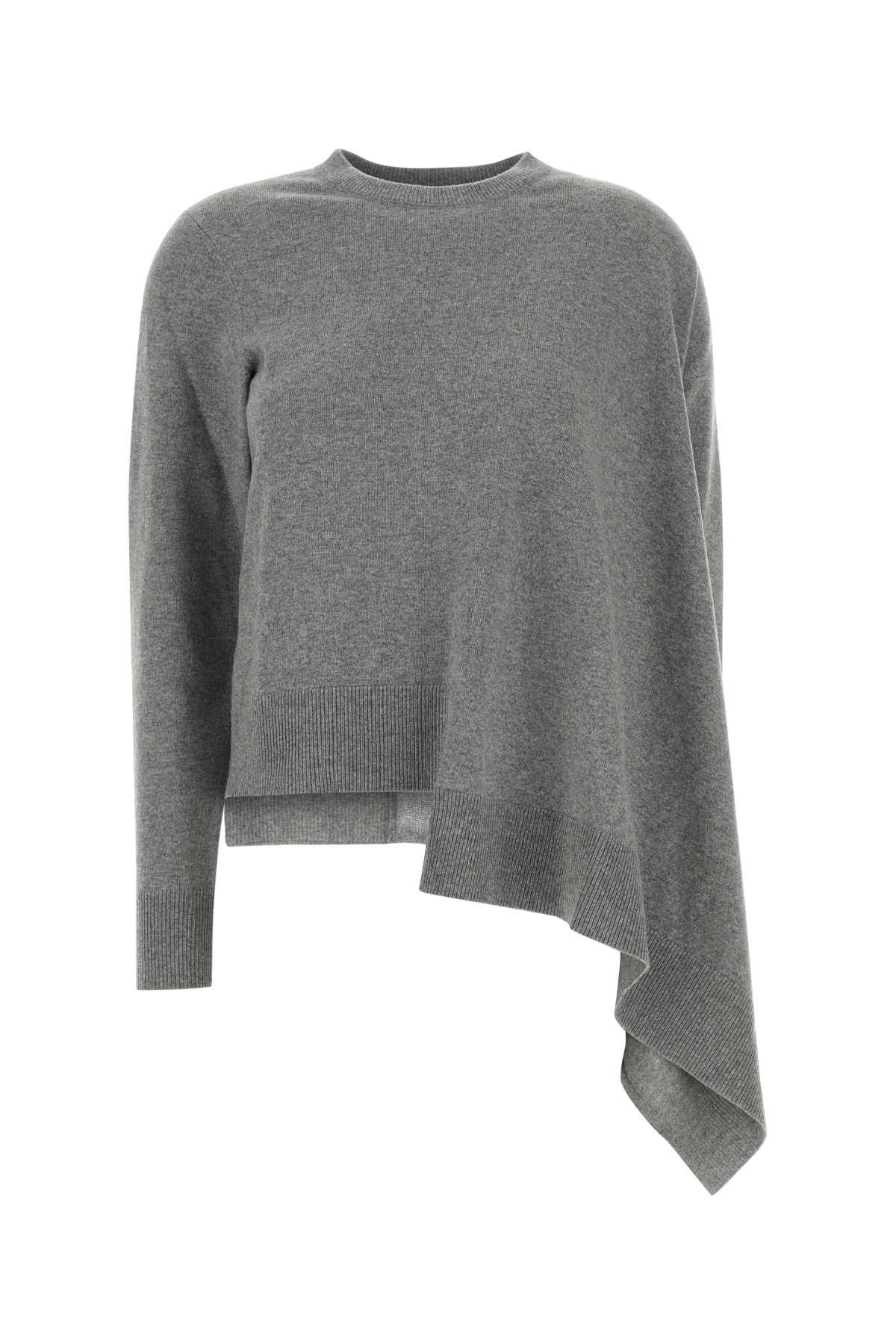 Alexander McQueen Grey Cashmere Blend Sweater Size S / US 4 / IT 40 - 1 Thumbnail