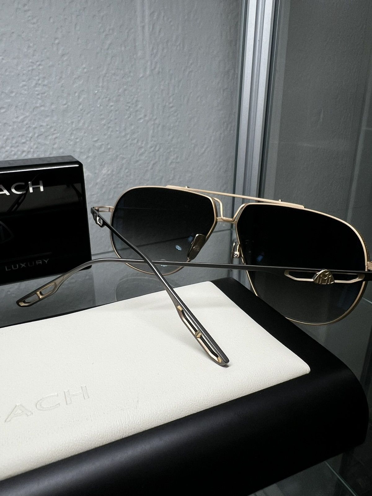 MAYBACH Eyewear Maybach The Commander I Sunglasses Size ONE SIZE - 5 Thumbnail
