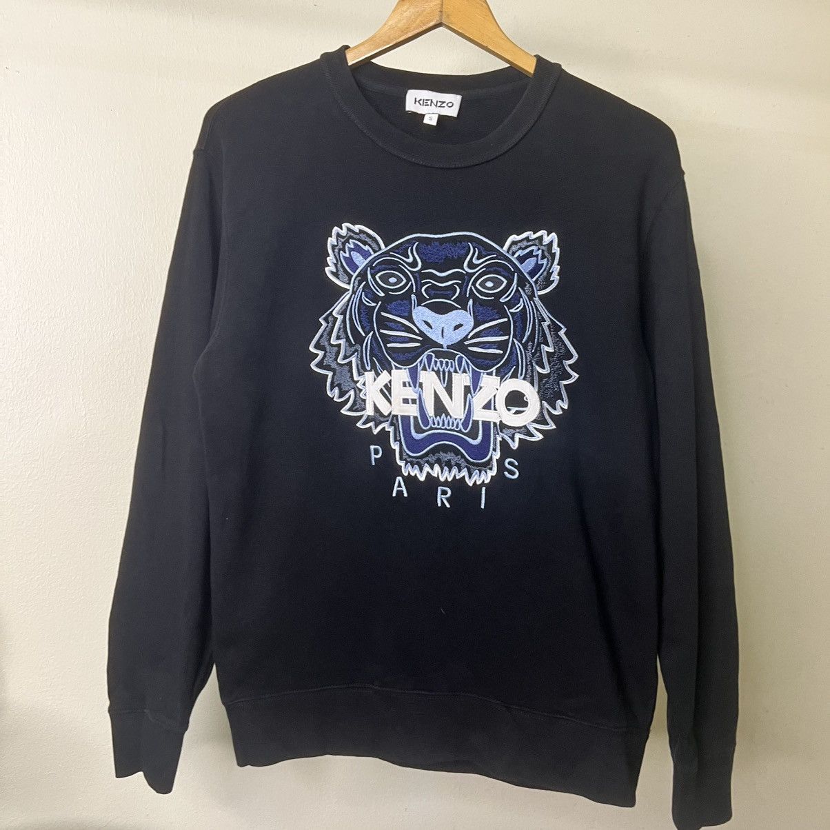 Kenzo KENZO PARIS EMBRIODERED TIGER CLASSIC SWEATSHIRT Size US S / EU 44-46 / 1 - 4 Thumbnail