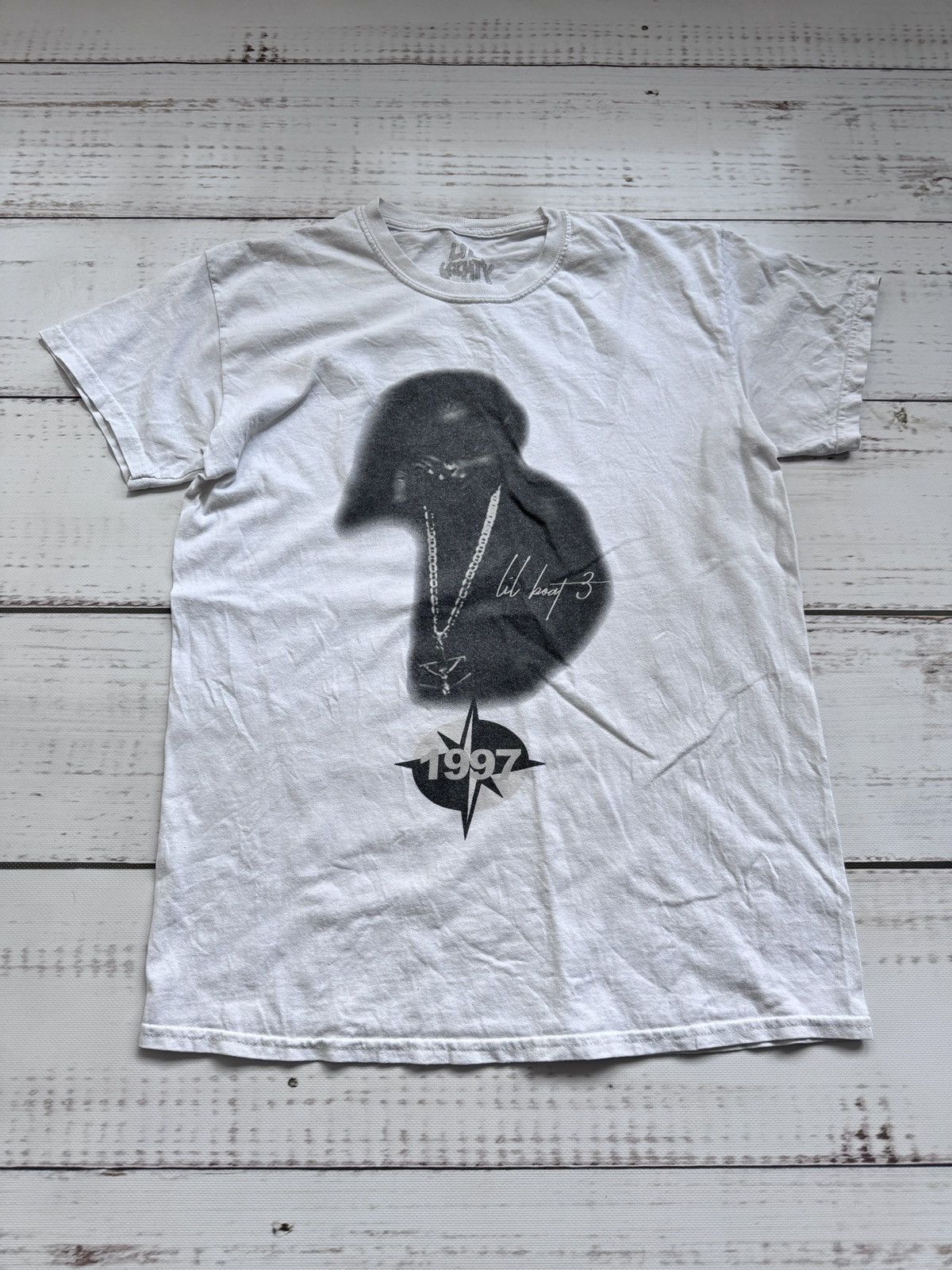 Lil Yachty Lil Yachty LB3 White Rap T-Shirt Size US M / EU 48-50 / 2 - 1 Thumbnail