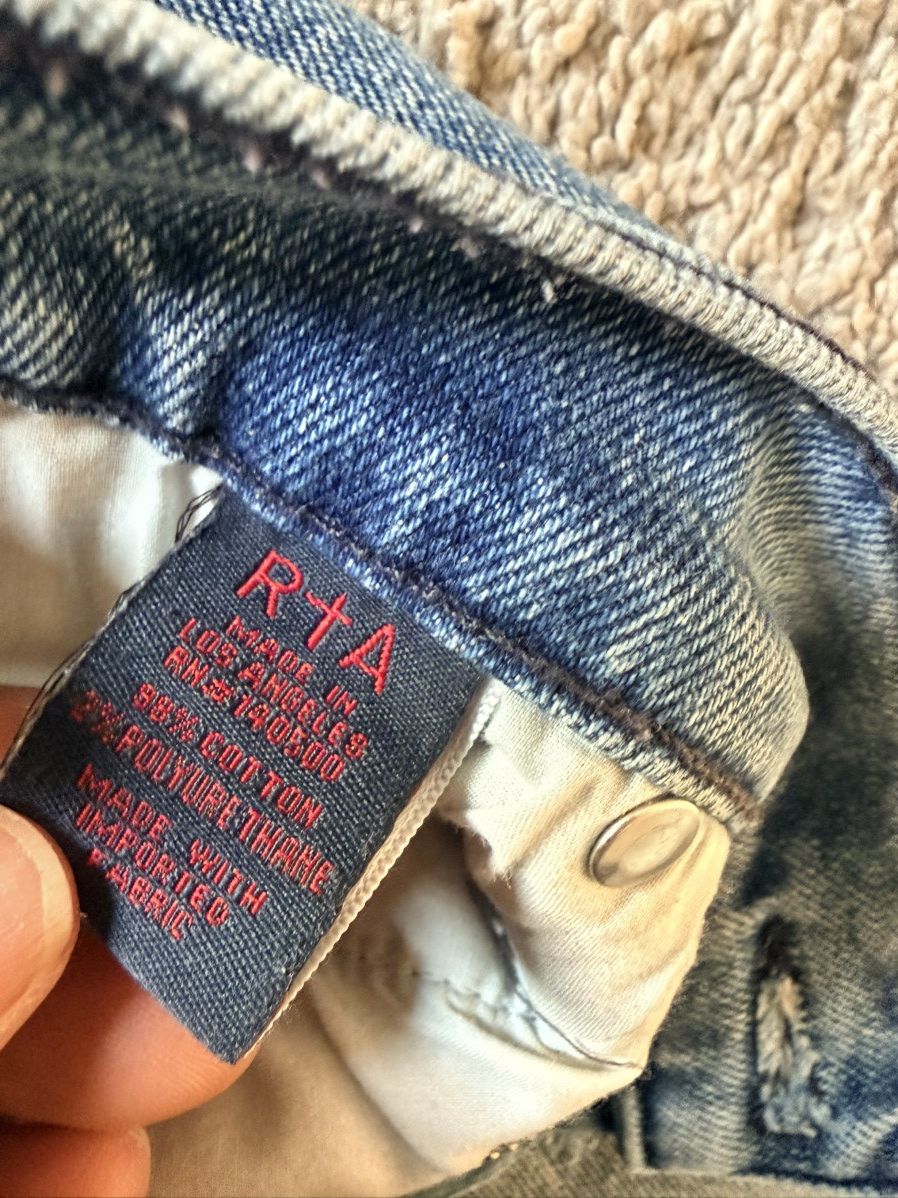 Rta RtA Denim Jeans Size US 30 / EU 46 - 4 Thumbnail