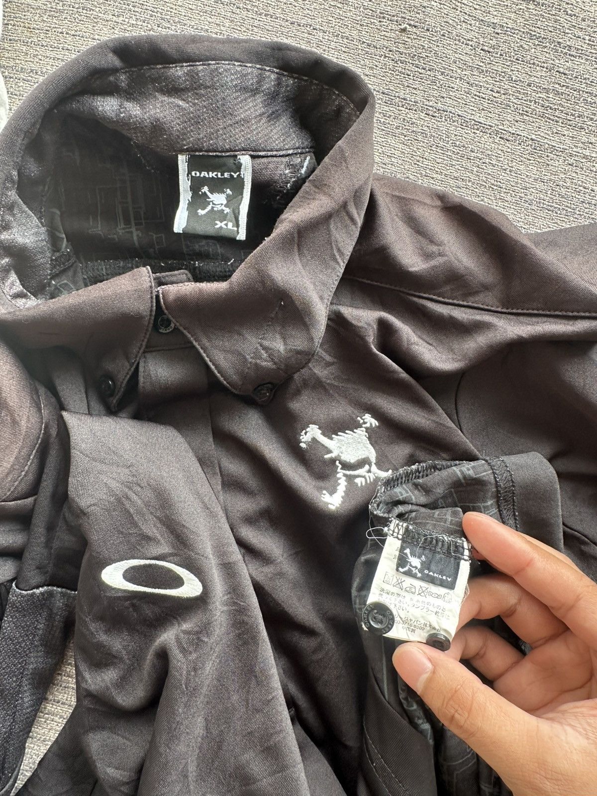 Oakley Oakley Skull Software Shirt Long Sleeve Size US L / EU 52-54 / 3 - 4 Thumbnail