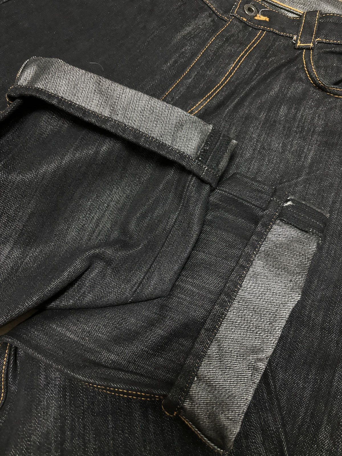 Issey Miyake Rare Like New Issey Miyake Indigo Denim Jeans Size US 33 - 8 Thumbnail