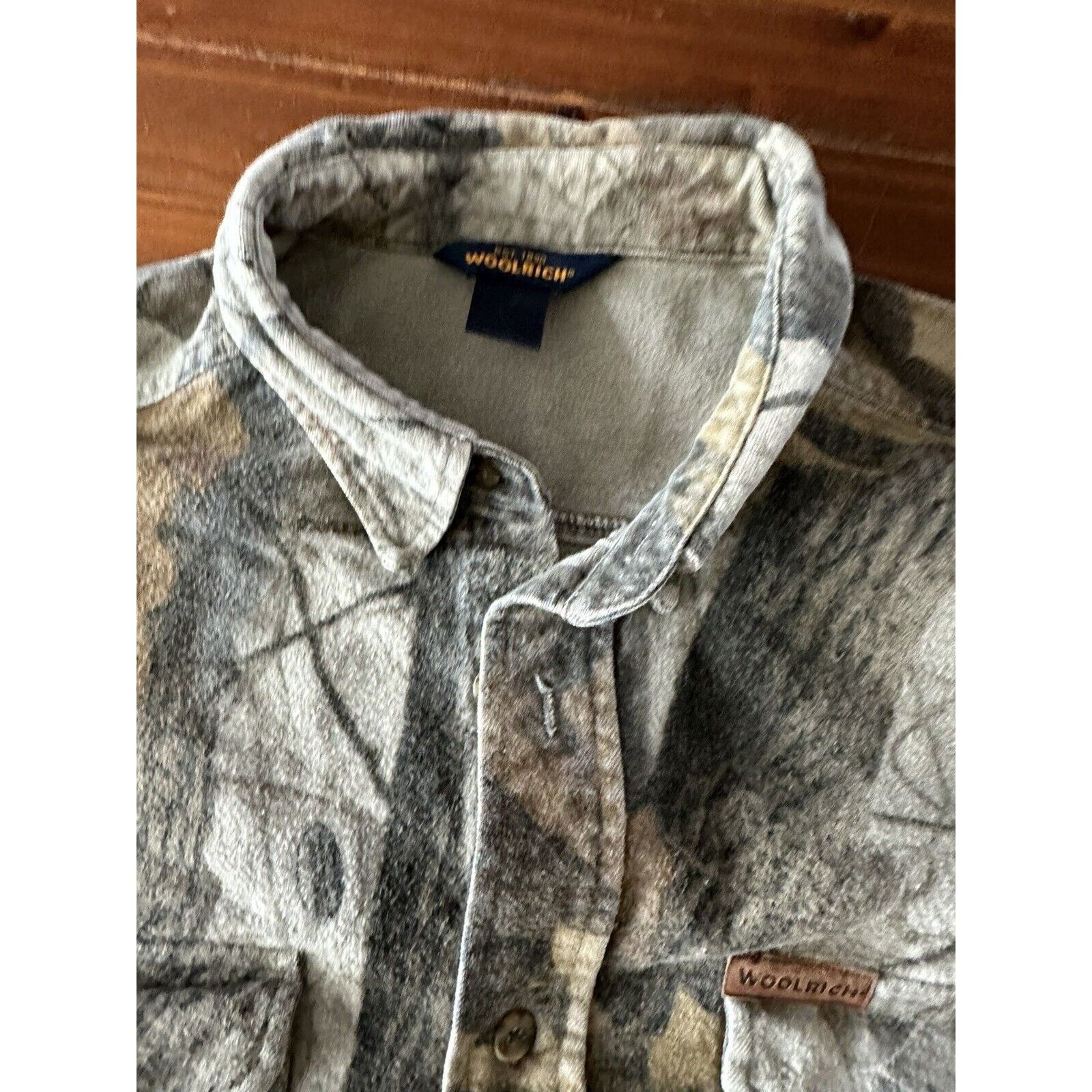 Woolrich Woolen Mills Woolrich, Realtree Camo, Heavy Shirt, Lined, 1.95lbs Cotton Size US XXL / EU 58 / 5 - 7 Thumbnail