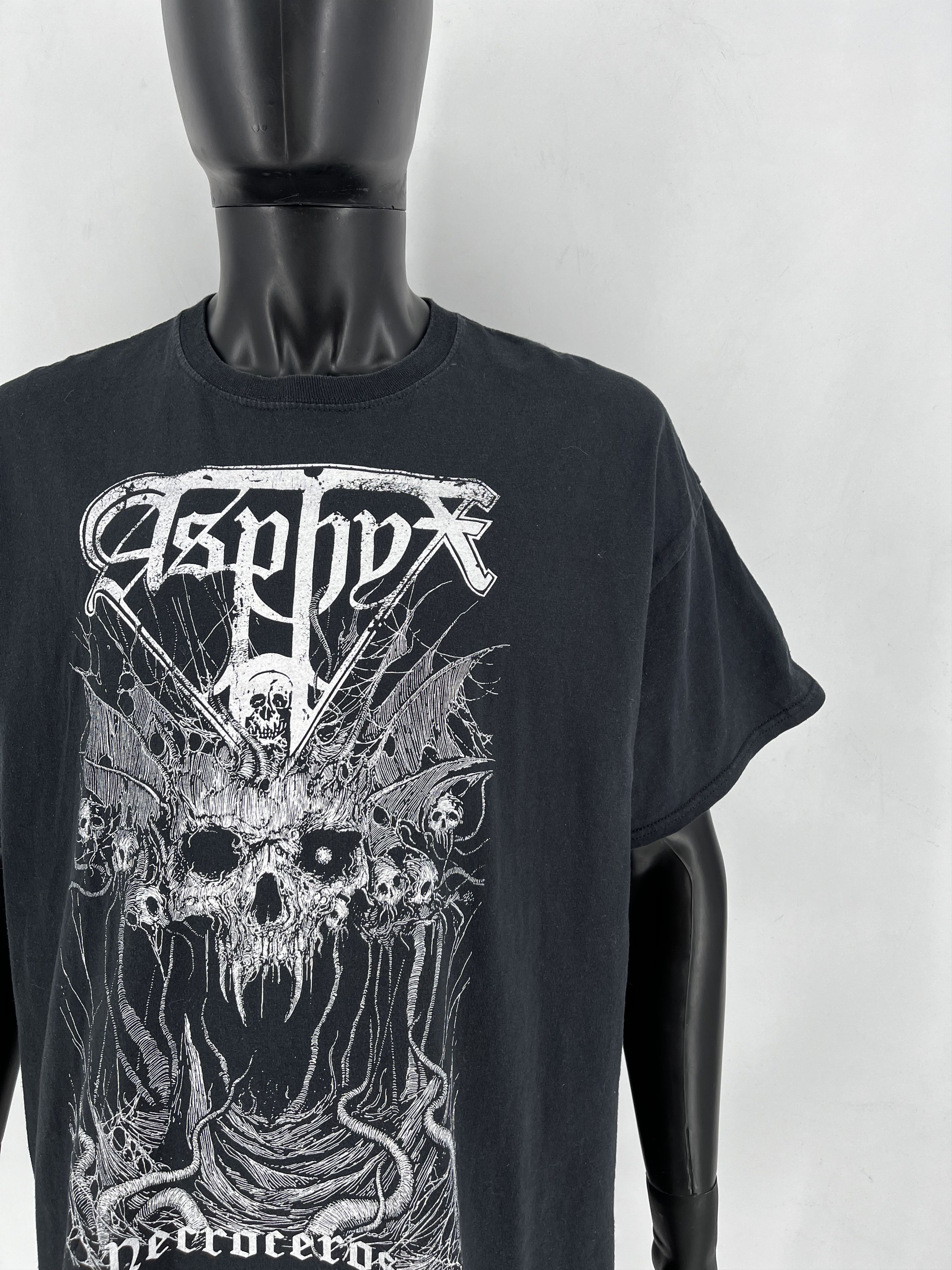 Band Tees Asphyx Crush the Cenotaph Death Metal Tee Size US M / EU 48-50 / 2 - 7 Thumbnail