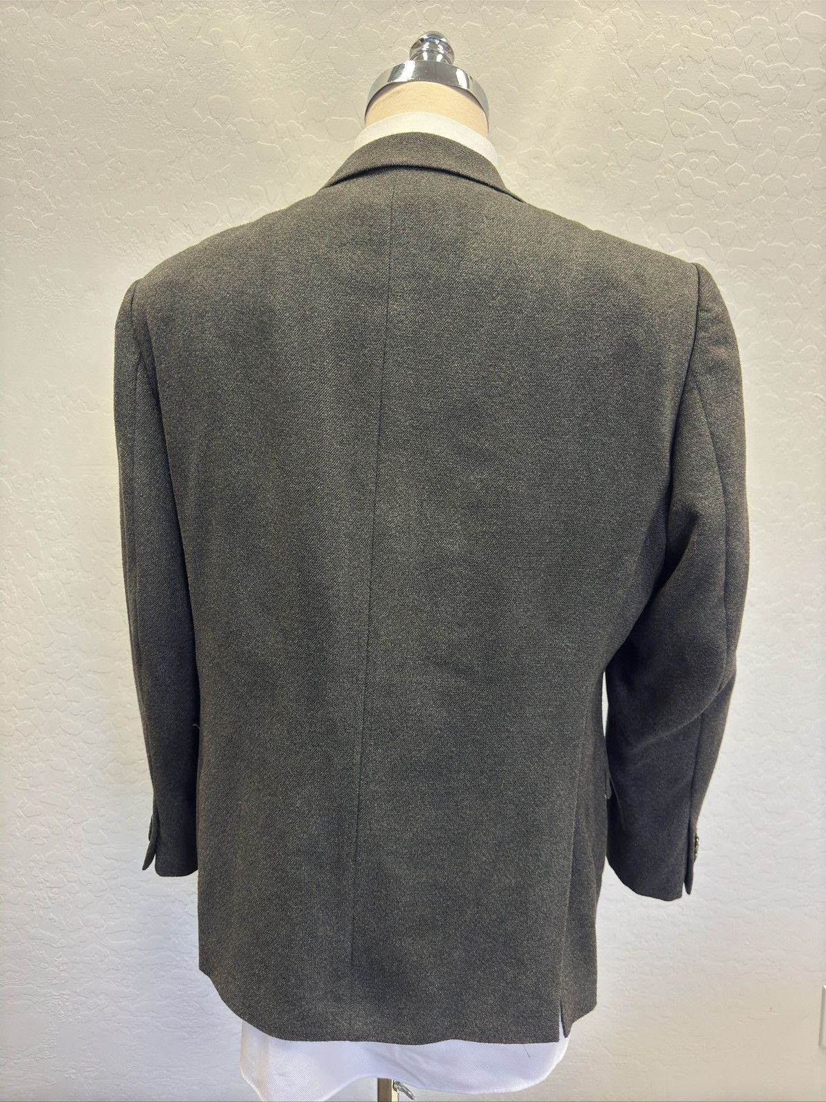 Armani Collezioni Armani Collezioni Textured Soft Polyester Jacket Size 46 R Size 46R - 6 Thumbnail
