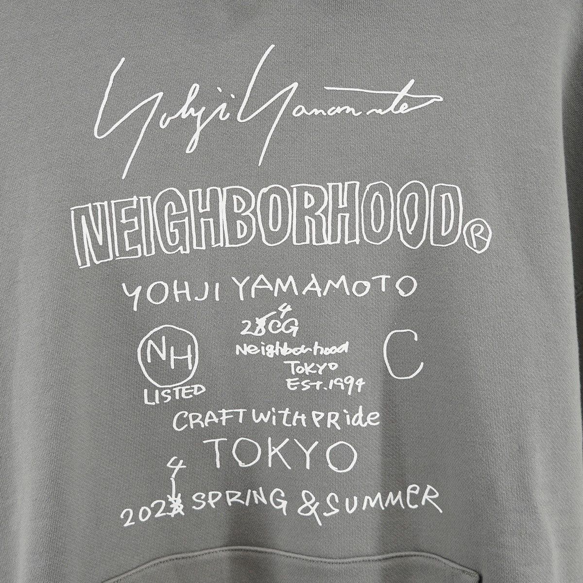 Yohji Yamamoto NEIGHBORHOOD Yohji Yamamoto pour homme 24SS PT HOODIE Size US XXL / EU 58 / 5 - 2 Thumbnail