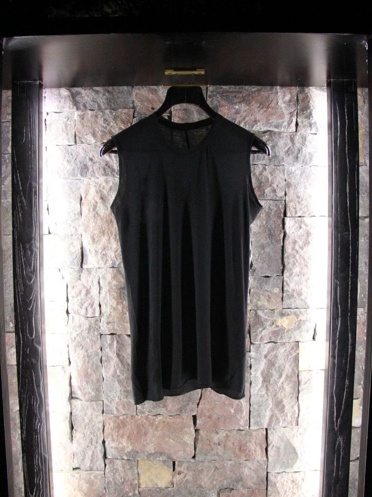 Rick Owens Rick Owens Black Tank Top Men s Size US S / EU 44-46 / 1 - 1 Thumbnail