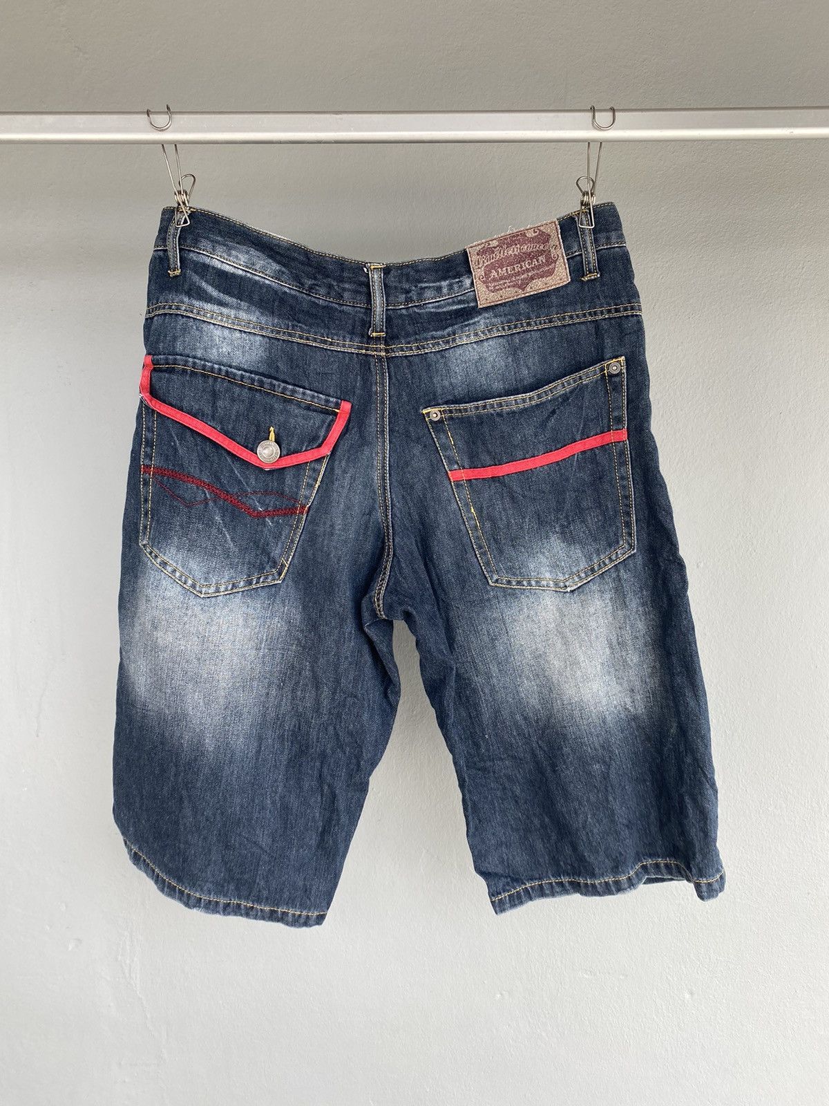 5351 POUR LES HOMMES × Japanese Brand × LOWBOX Lowbox shorts jeans Size US 33 - 3 Thumbnail