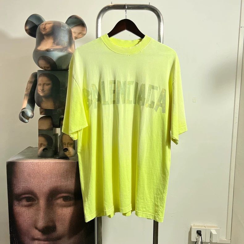 Balenciaga Balenciaga Tape Short Sleeve T-shirt Size US XS / EU 42 / 0 - 1 Thumbnail