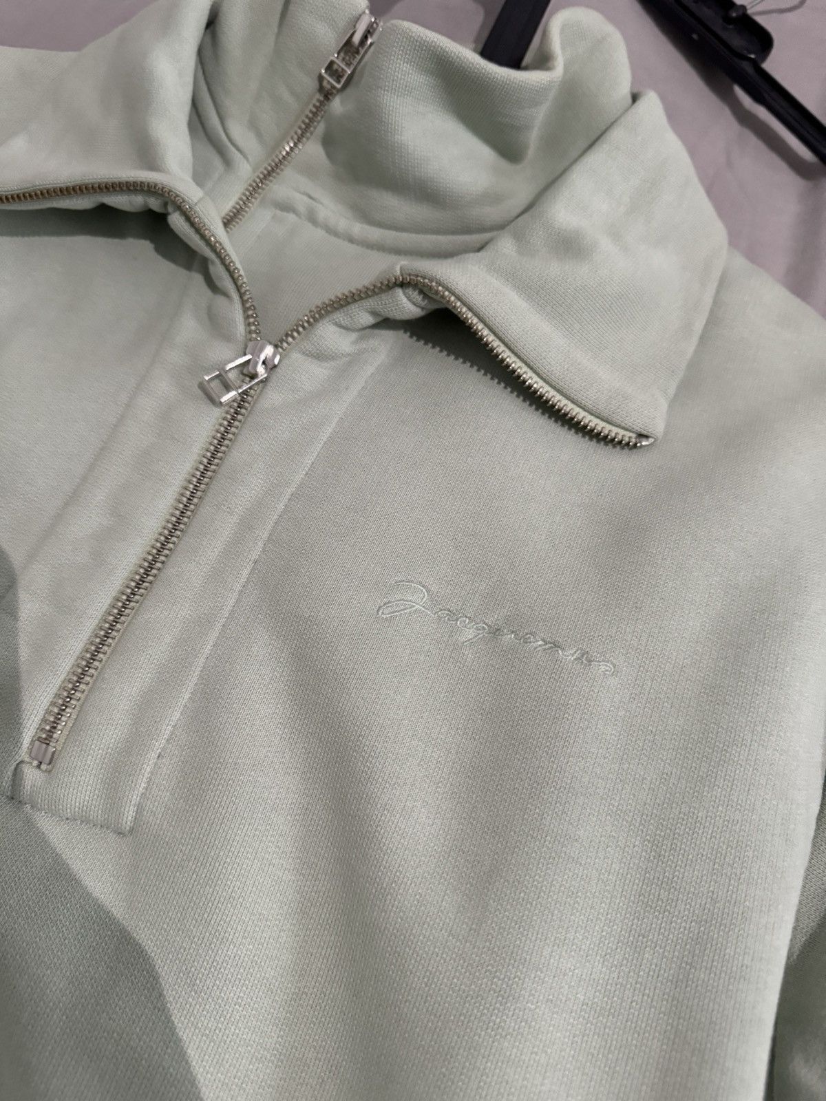 Jacquemus Light Green Double Layer Sweatshirt Size US M / EU 48-50 / 2 - 3 Thumbnail